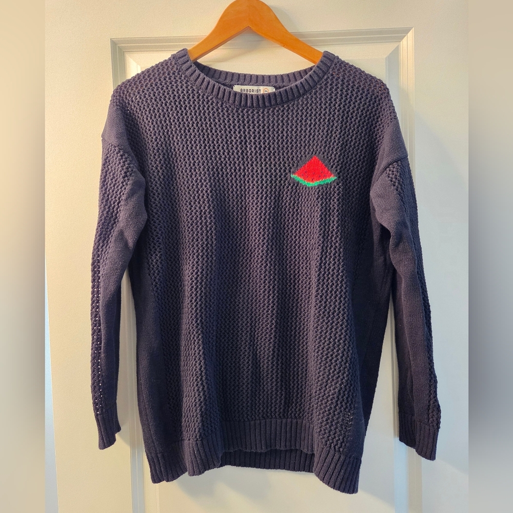 Arborist Navy Knit Sweater